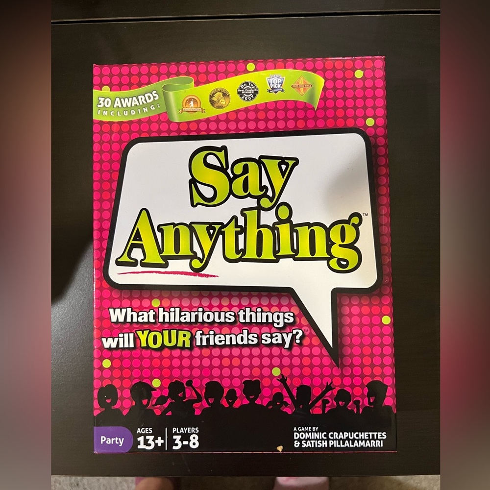 NEW Say Anything friend party game